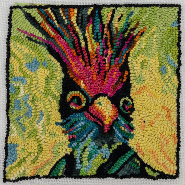 Loopy Impressions Pattern - Poppy