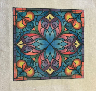 Loopy Impressions Pattern - Funky Tile 1