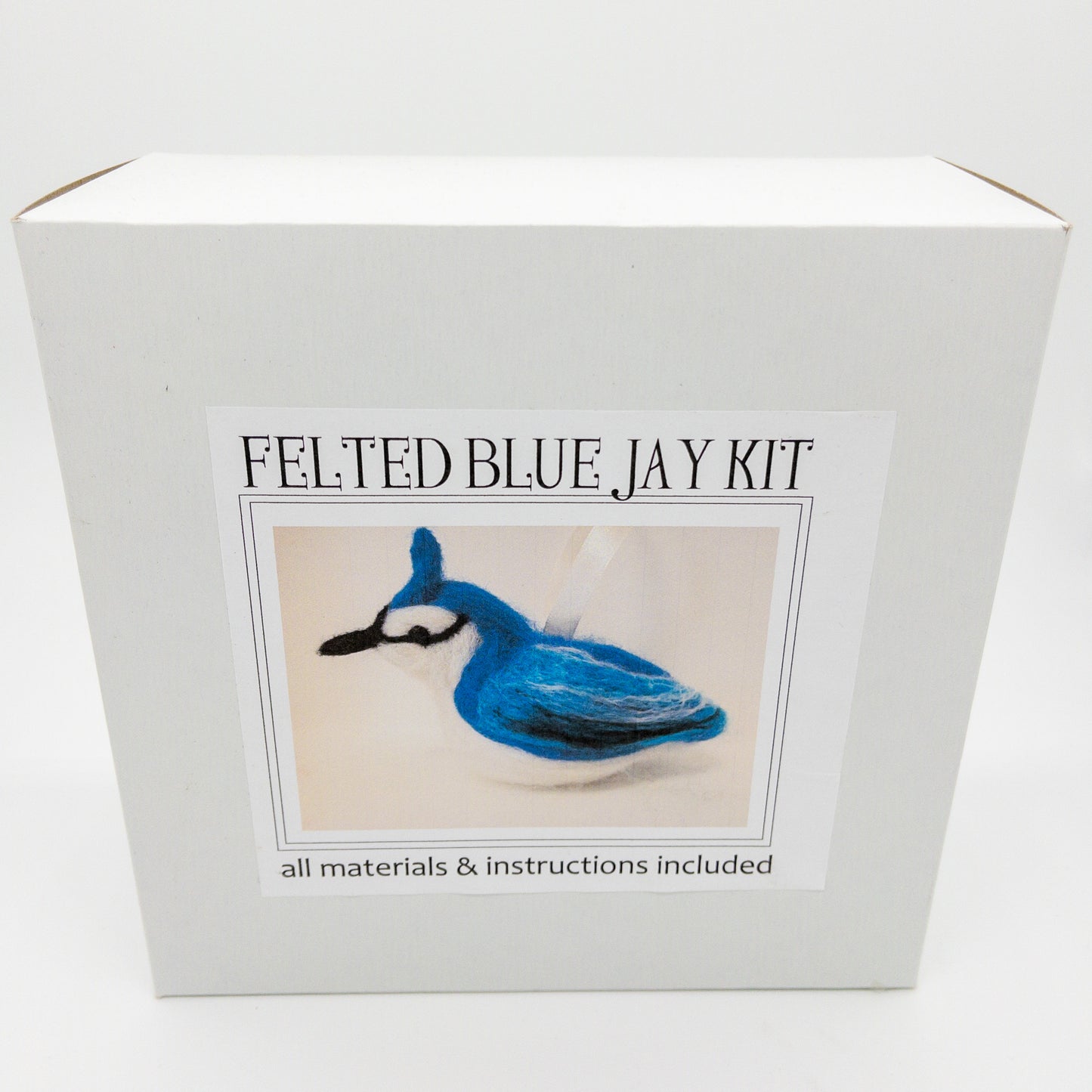 Needle Felting Kit - Blue Jay
