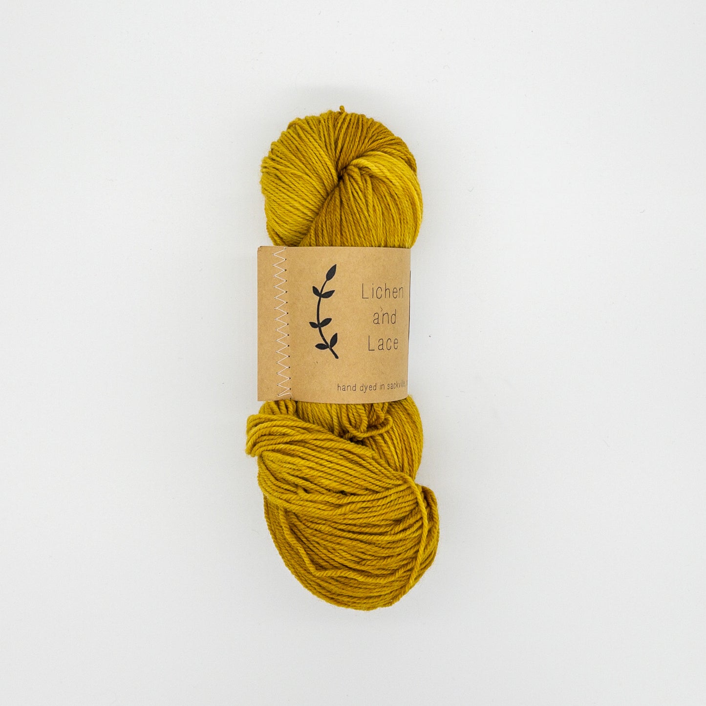 Amber - Sock Yarn 80/20 Lichen & Lace