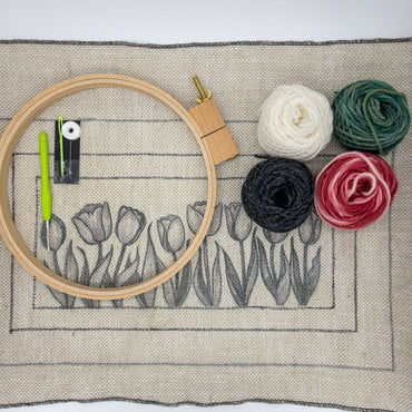 Tulip Rug Hooking Kit