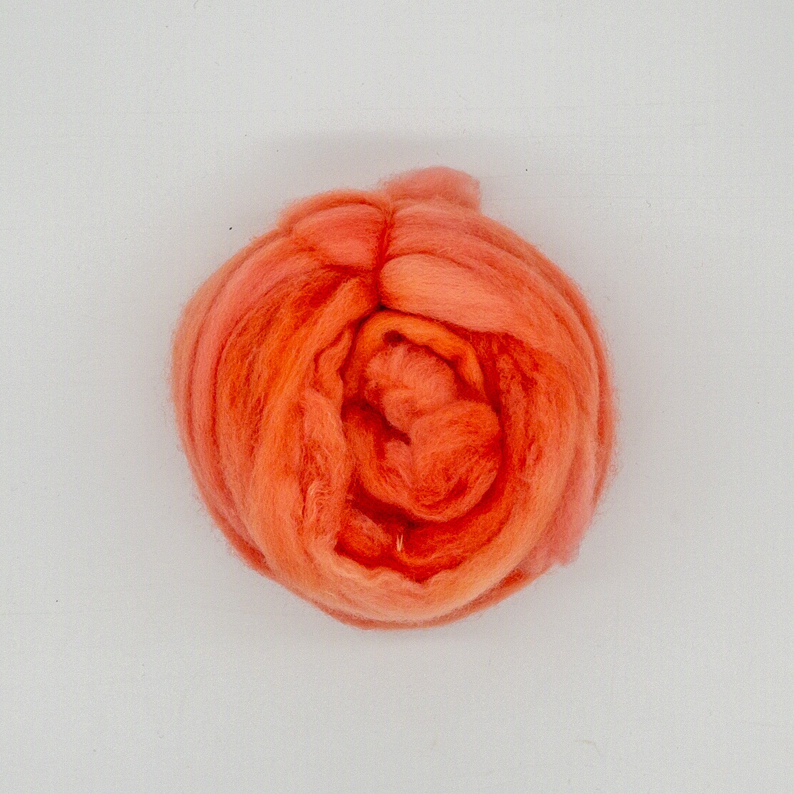 Mango Slushie - Needle Felting Roving, 22 micron