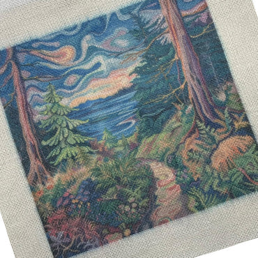 Loopy Impressions Pattern - Explore British Columbia