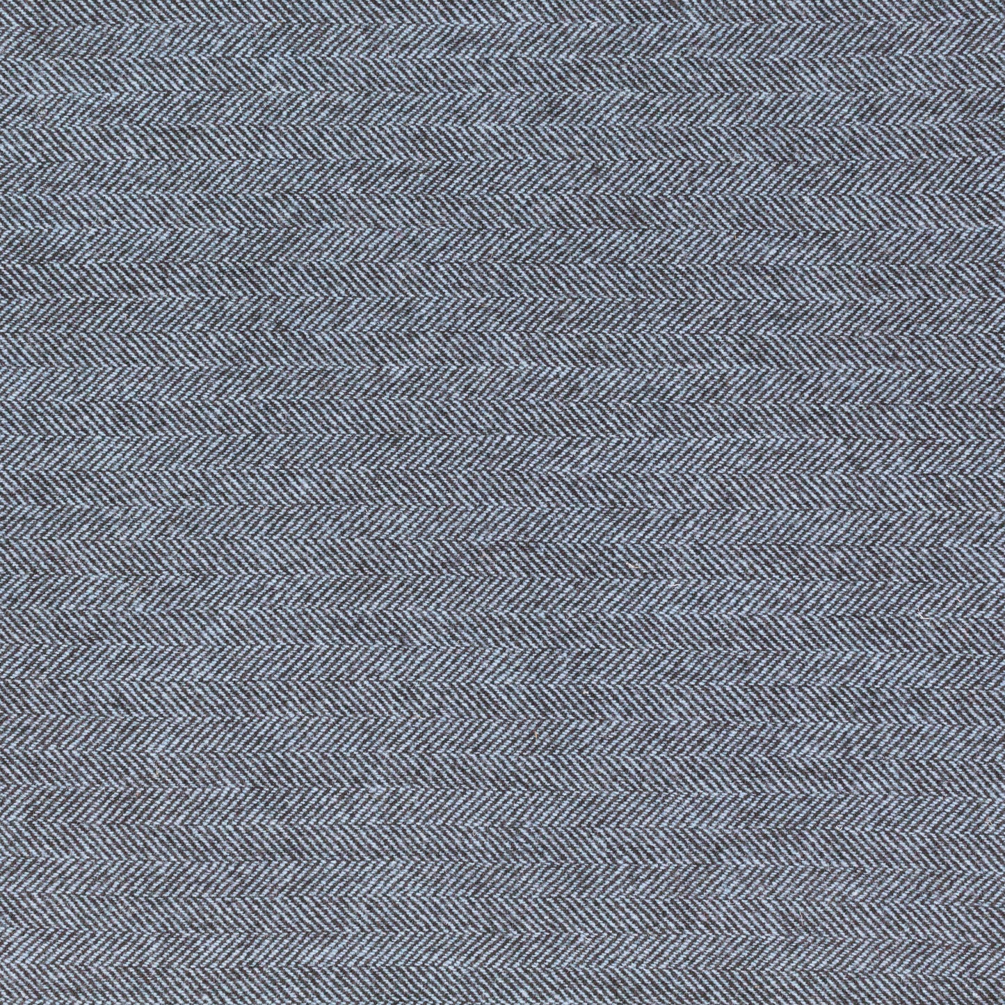 Dark Blue Herringbone Wool Fabric or Strips Off Bolt