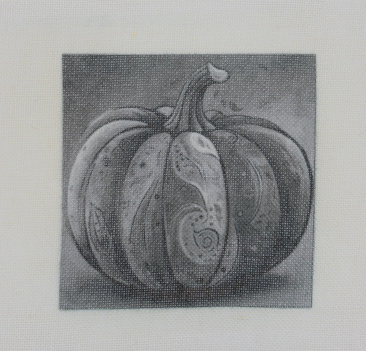 Loopy Impressions Pattern - Funky Pumpkin