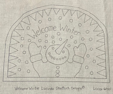 Welcome Winter - Lucinda Shattuck Pattern