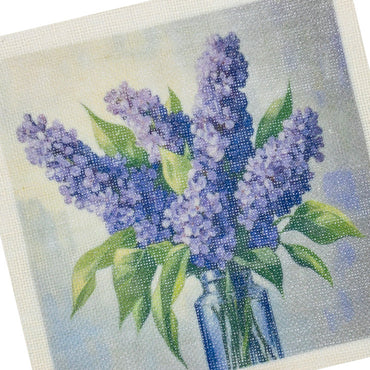 Loopy Impressions Pattern - Lilac