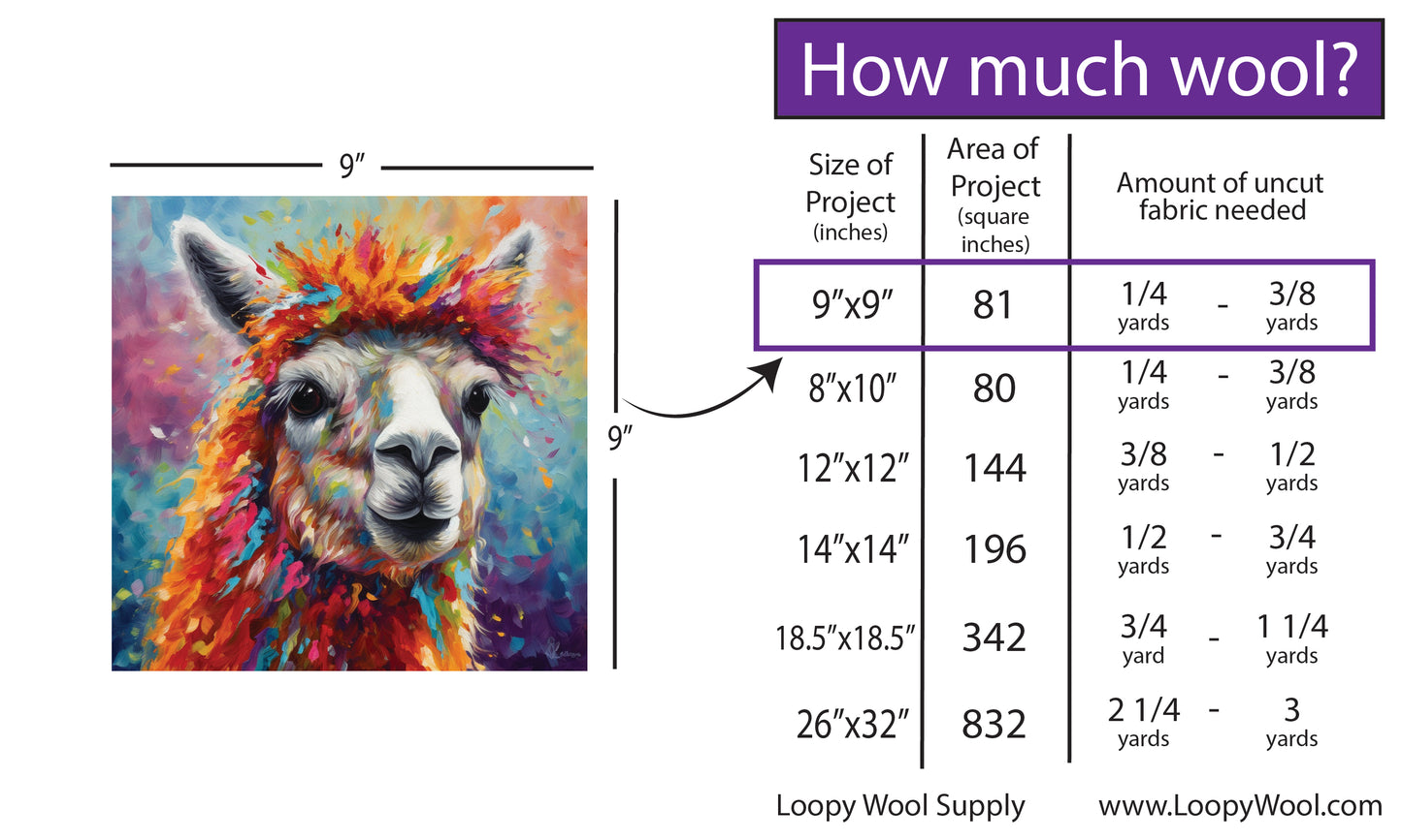 Loopy Impressions Pattern - Alpaca Party