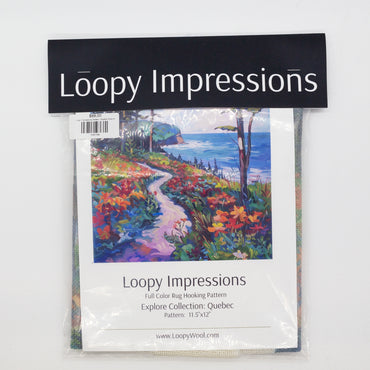 Loopy Impressions Pattern - Explore Quebec