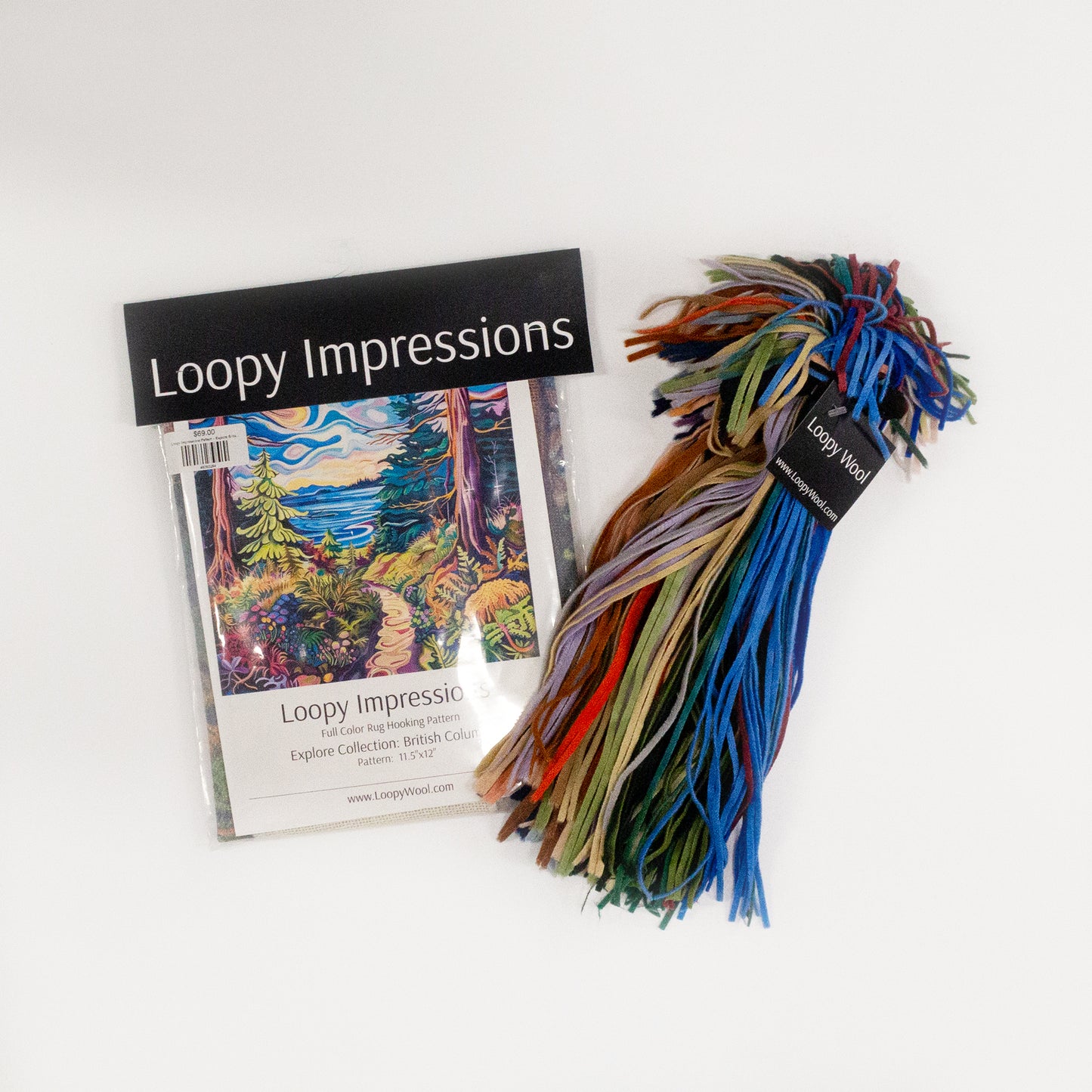 Loopy Impressions Pattern - Explore British Columbia