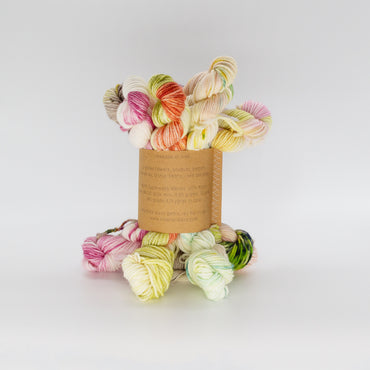 Meadow of Lilies - Mini Sock Fade Set Lichen & Lace