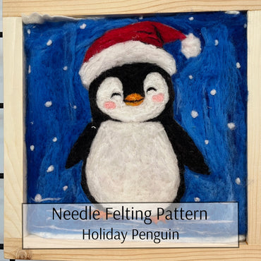 Needle Felting - Penguin