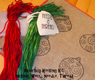Christmas Ornaments Rug Hooking Kit