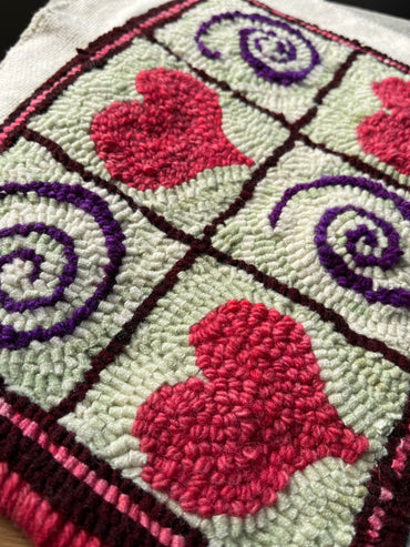 FREE Heart and Swirl Pattern - Digital Download