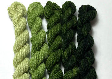Moss Green Yarn Sampler Pack
