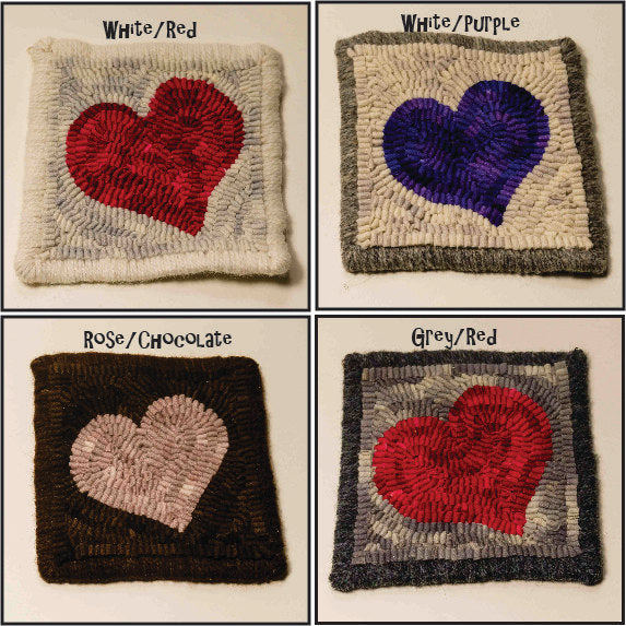 Heart Rug Hooking Kit