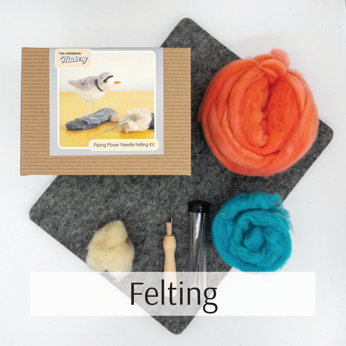 Feliting Needle Felting – Loopy Wool Supply