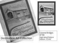Destination Art - Covered Bridges of New Brunswick B&W