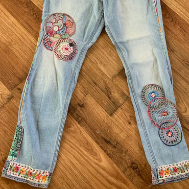 Beginner Slow Stitch Class - Decorate Denim - Saturday November 7th 10am-1:00pm