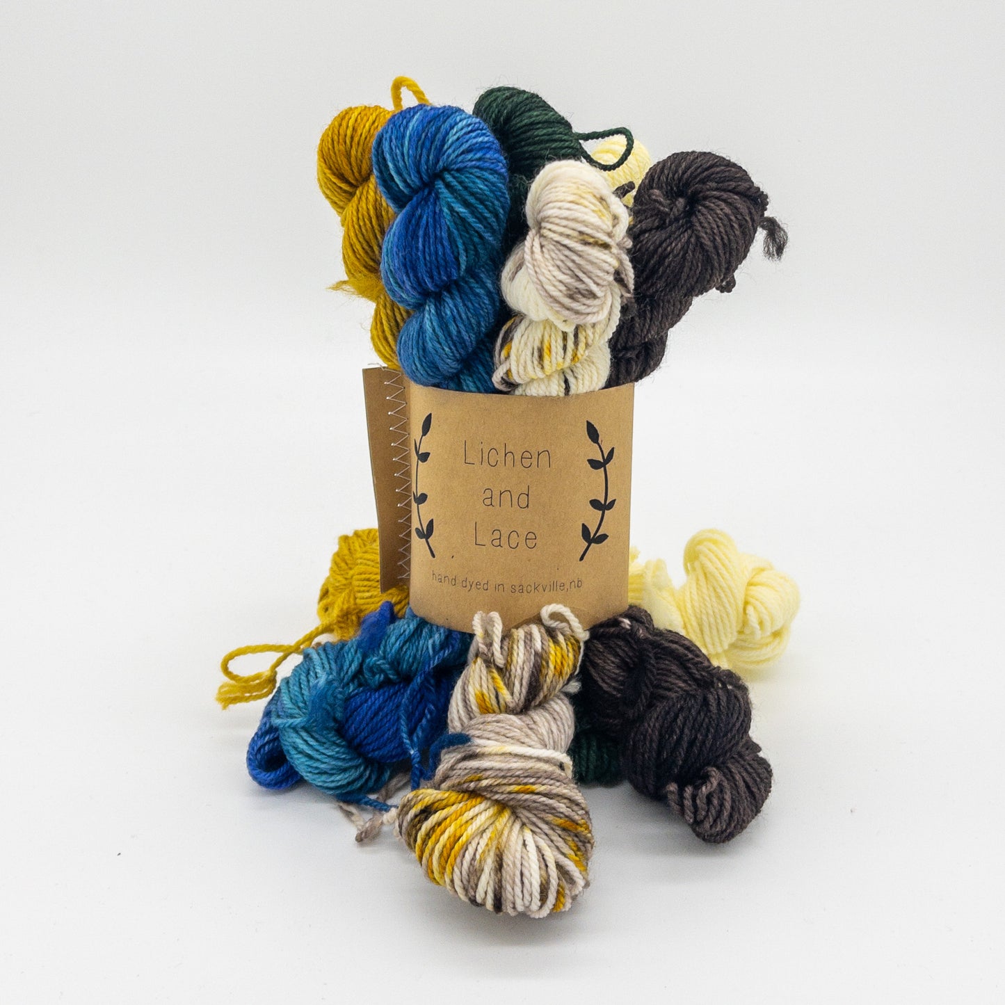 Bluebell Glade - Mini Sock Fade Set Lichen & Lace