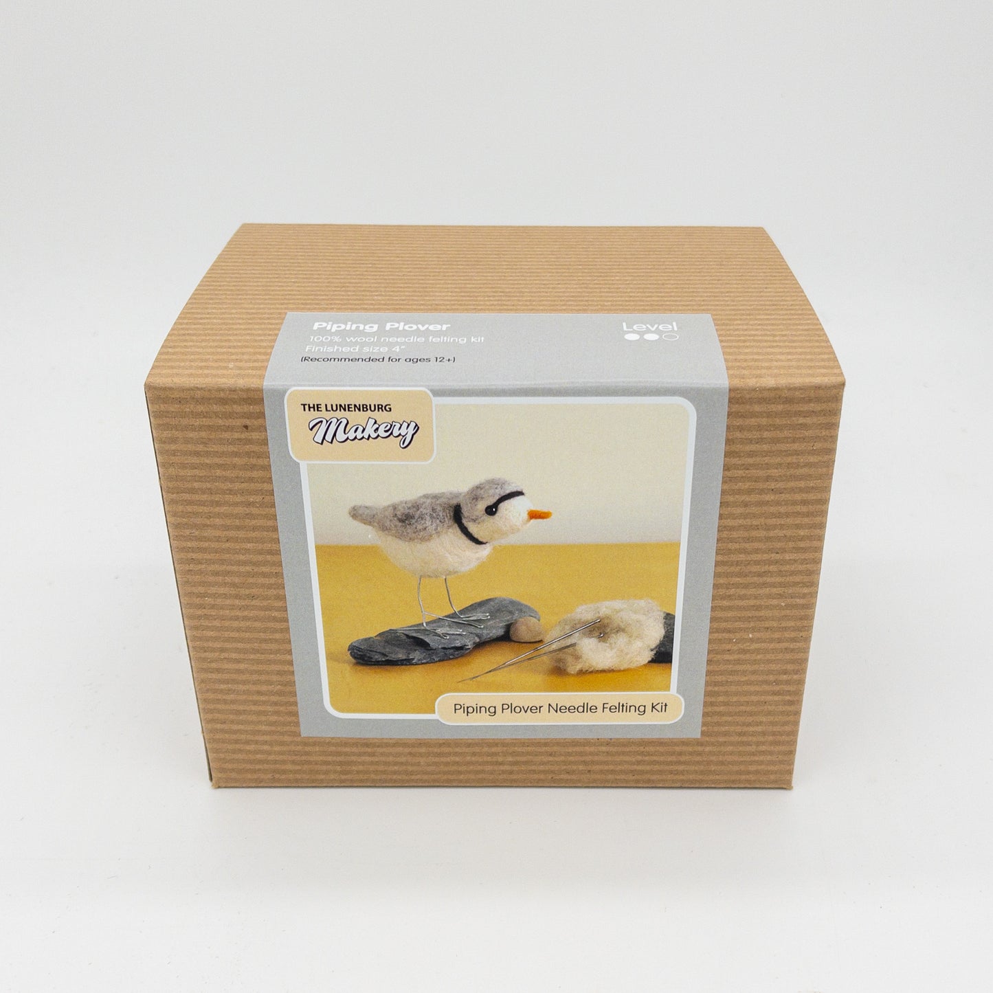 Needle Felting Kit - Piping Plover