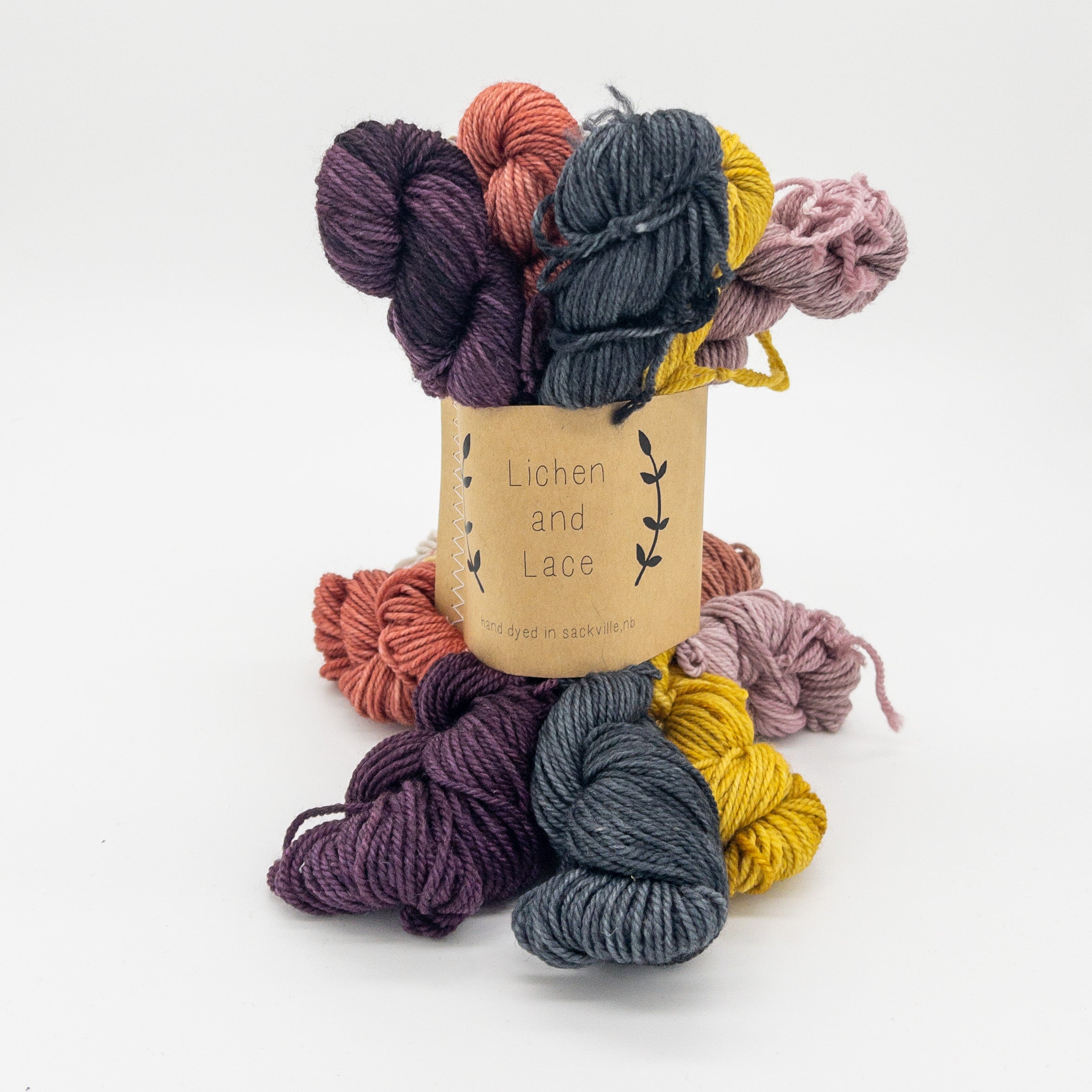 Plum Pantry - Mini Sock Fade Set Lichen & Lace