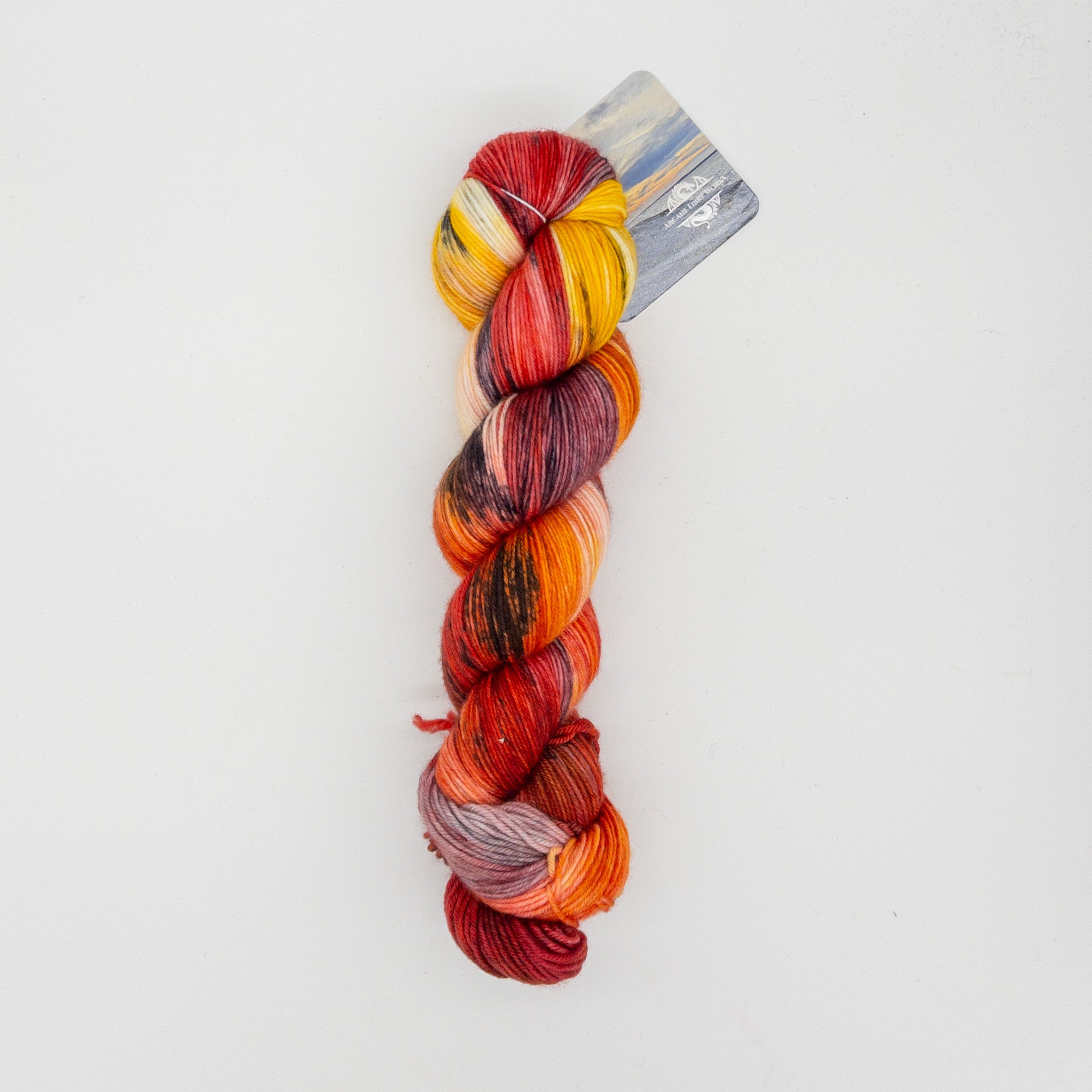 Arcane Fibre Works Phoenix Rising Sock