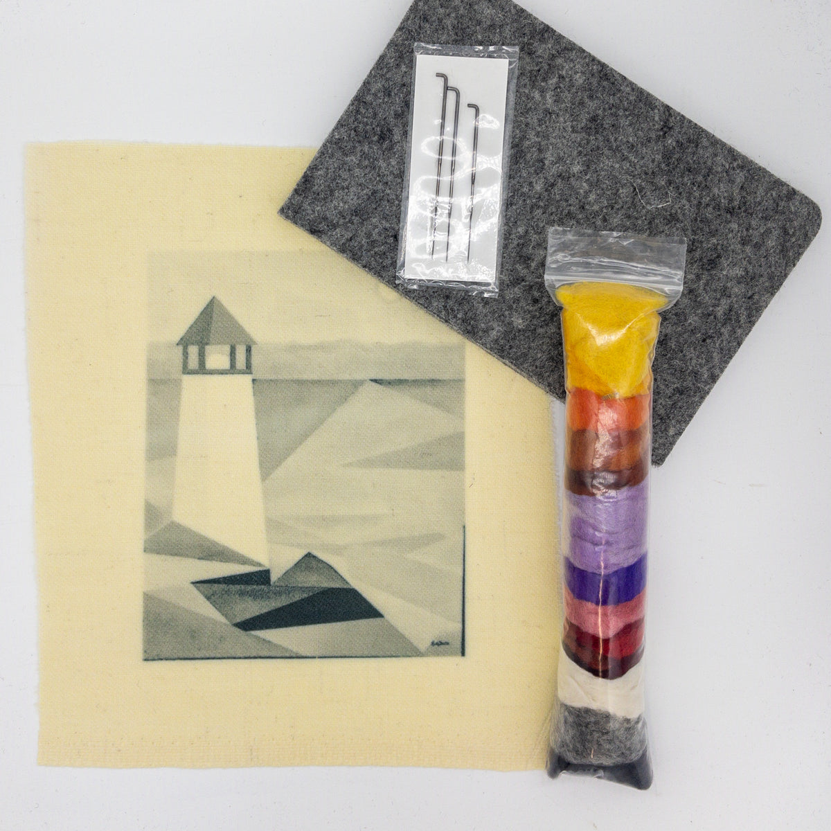 Cape Enrage by Karla Dawe Needle Felting