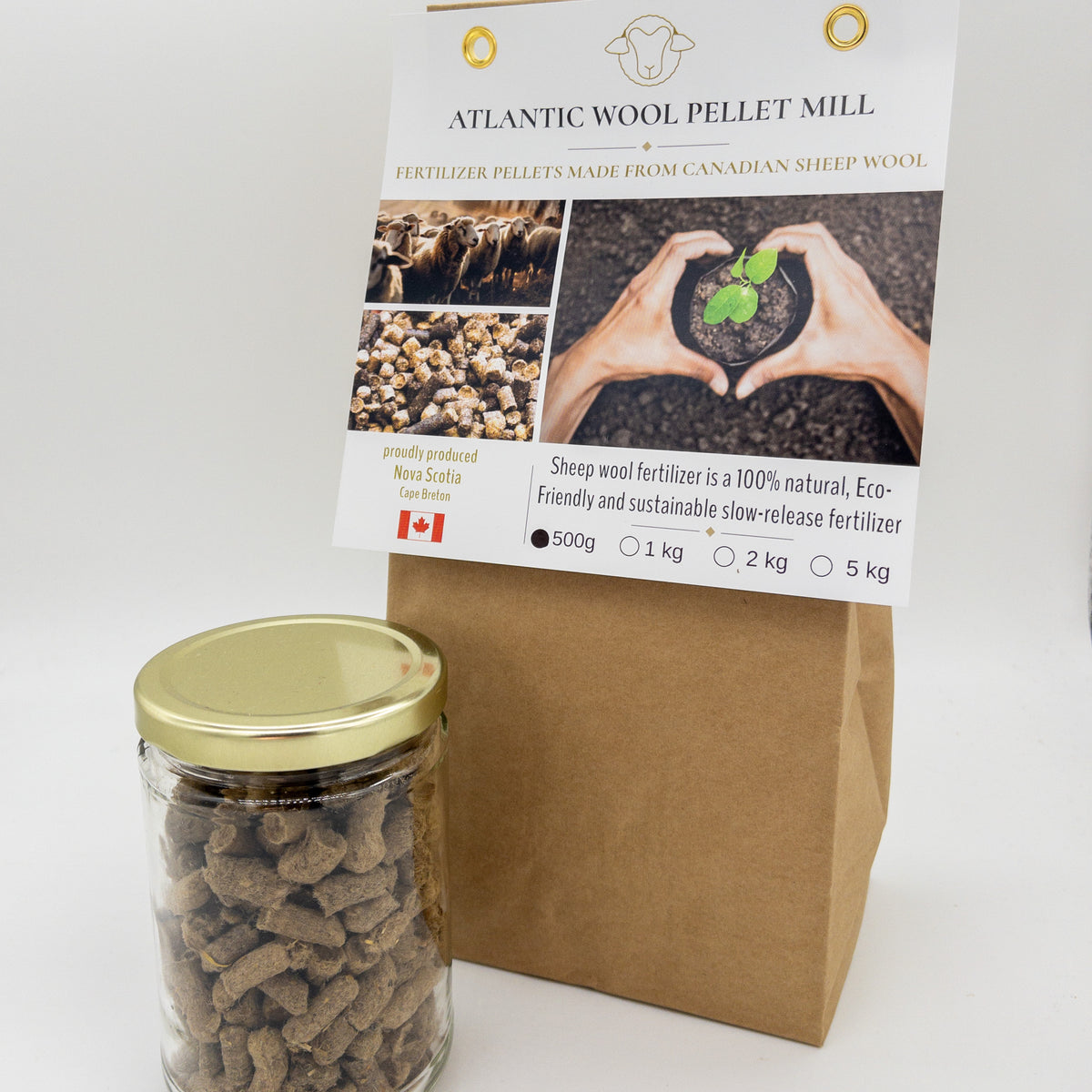 Wool Fertilizer Pellets