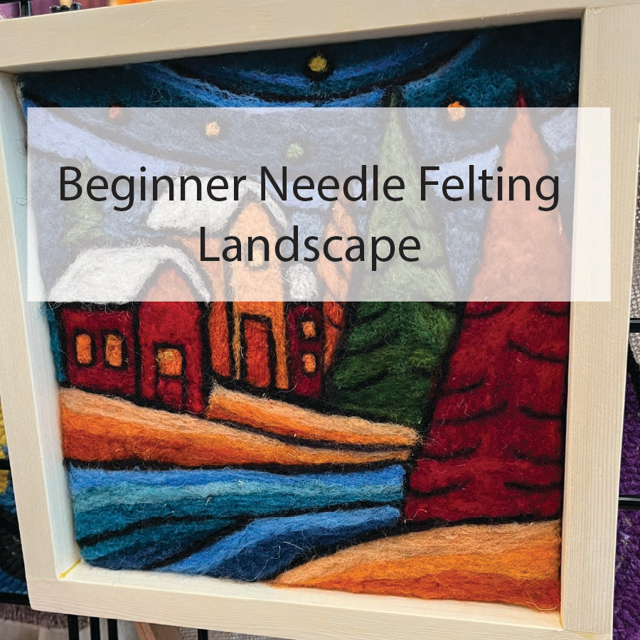 Needle Felting Class - Sunday January 18th 1pm-3pm