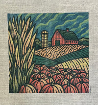 Autumn Whimsy Rug Hooking & Punch Needle pattern - Loopy Impressions