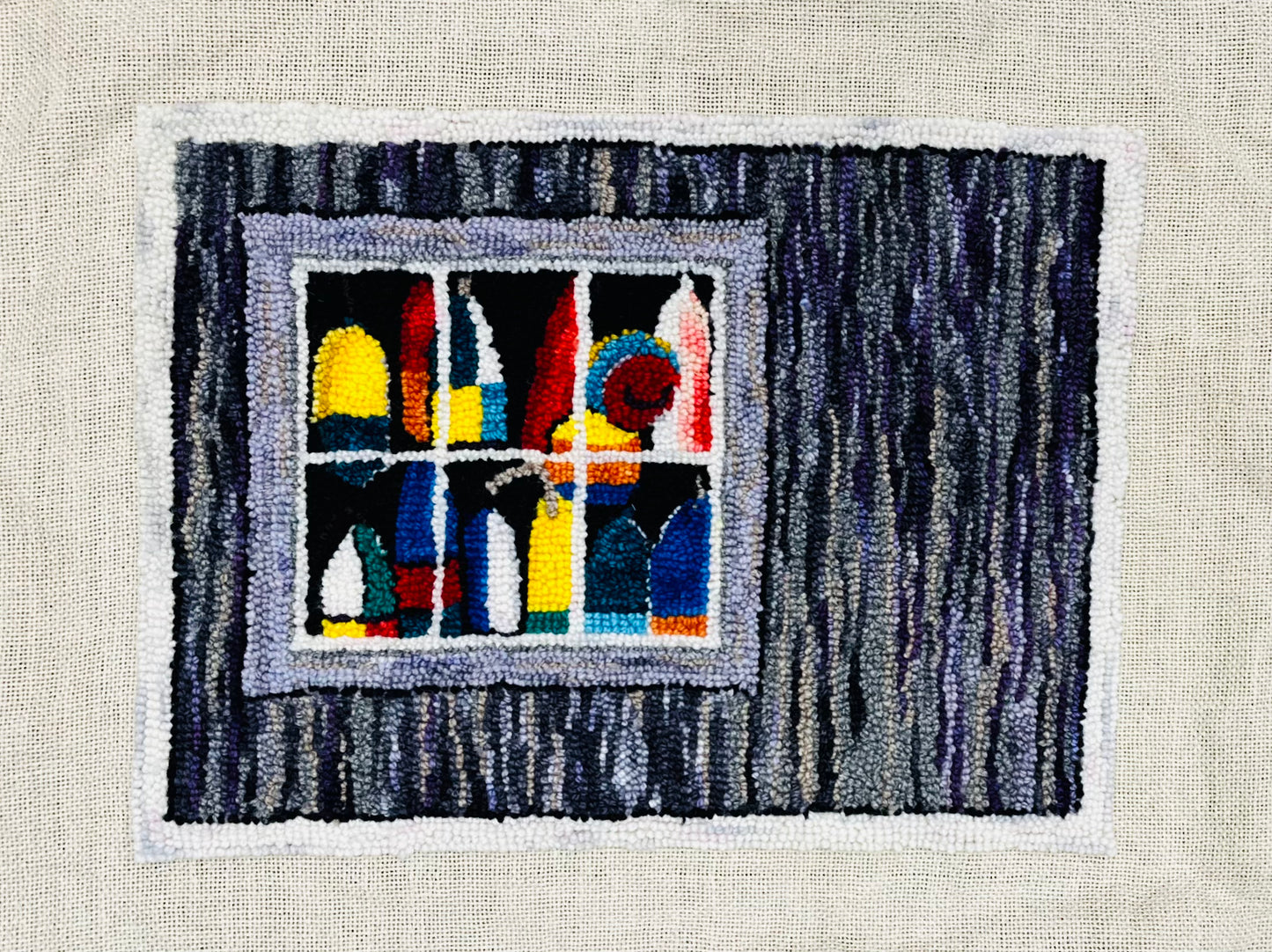 John Batten - Buoys in Fishshack Rug Hooking and Punch Needle Pattern