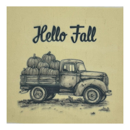 Needle Felting Pattern - Hello Fall
