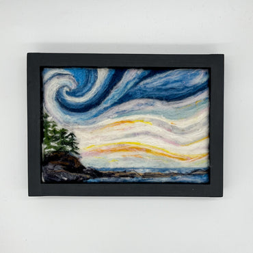 Needle Felting Landscape Class - Saturday August 29th 1pm-3pm