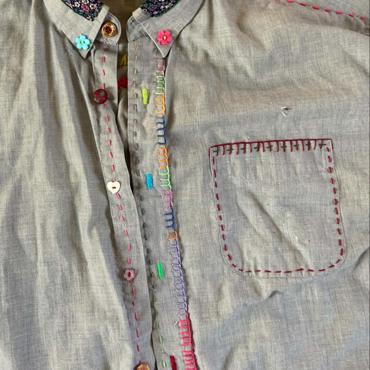 Beginner Slow Stitch Class - Decorate Denim - Saturday November 7th 10am-1:00pm