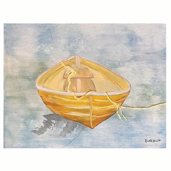Yellow Dory by Karla Dawe Needle Felting
