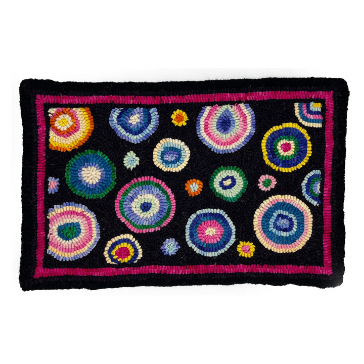 Mixed Circles Rug Hooking Kit