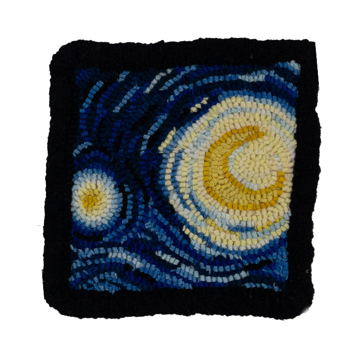 Starry Night Mini Rug Hooking Kit