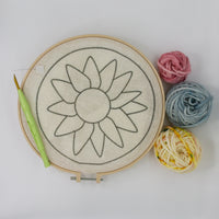Flower Punch Needle Kit
