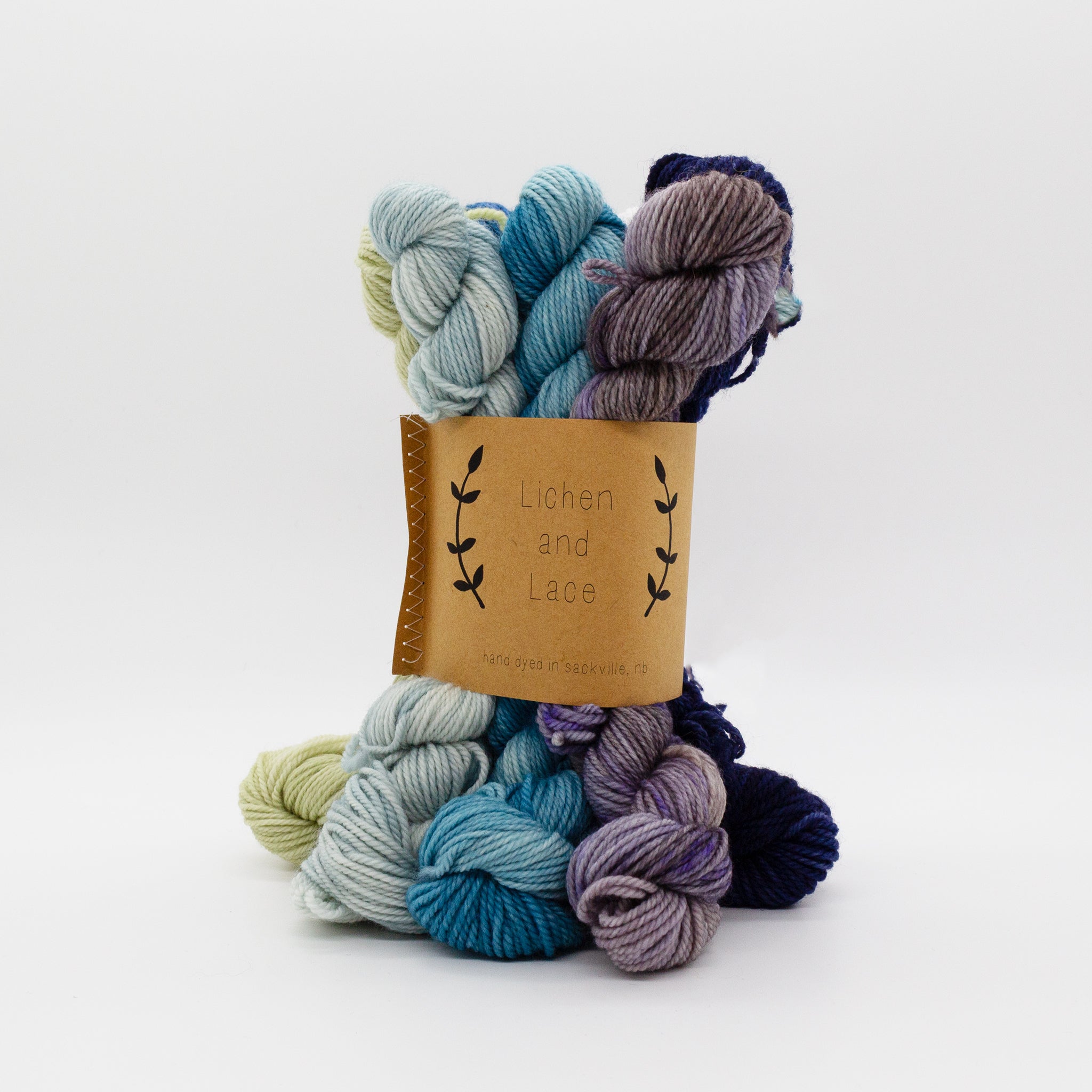 Amethyst Isle - Mini Sock Fade Set Lichen & Lace