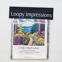 Loopy Impressions Pattern - Explore British Columbia