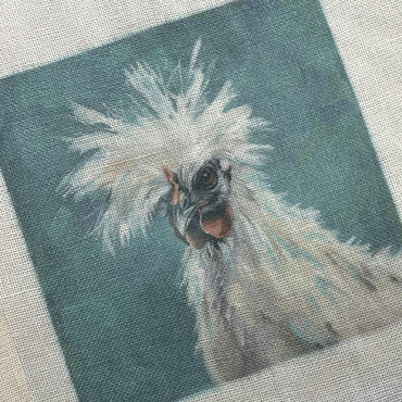 Loopy Impressions Stella Silkie Chicken