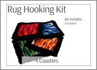 4 Coasters Rug Hooking Kit