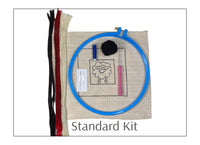 Rug Hooking Kit: Sheep Coaster